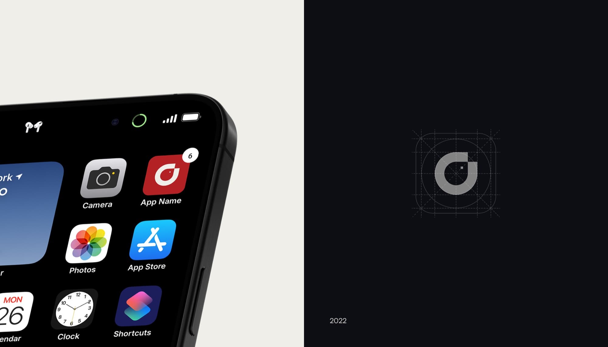 The Sehre app icon on an iPhone home screen, with its icon grid.
